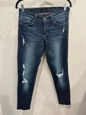 Flying Monkey Dark Blue Distressed Women's Jeans